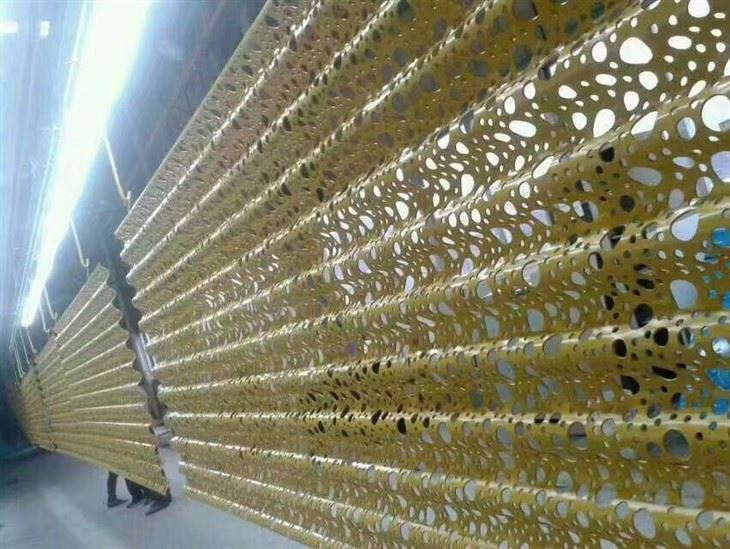 Pattern Artistic Wall Decor Cladding Panels Perforated Aluminum Ceiling Panel suppliers