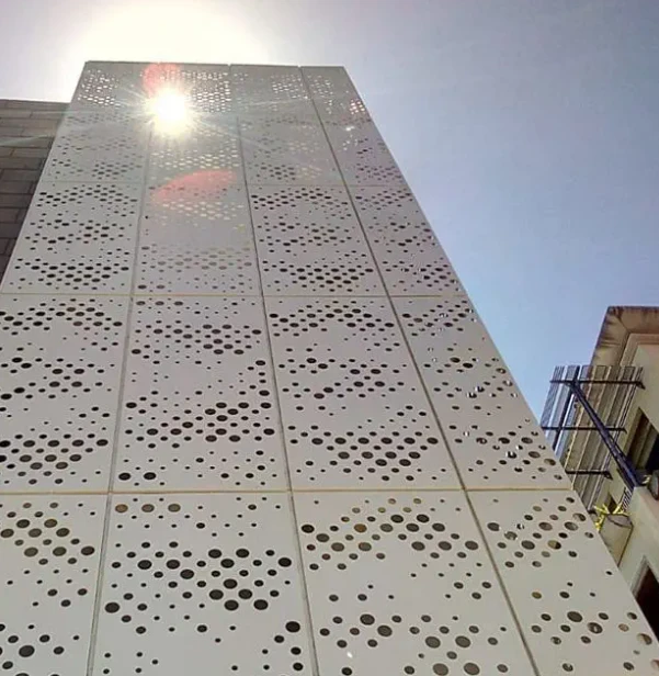 Perforated Aluminium Cladding factory